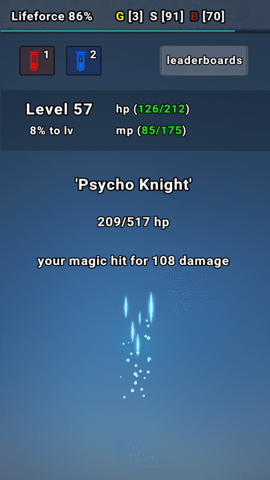 Exp Minima Screenshot - Magic Missile Strike